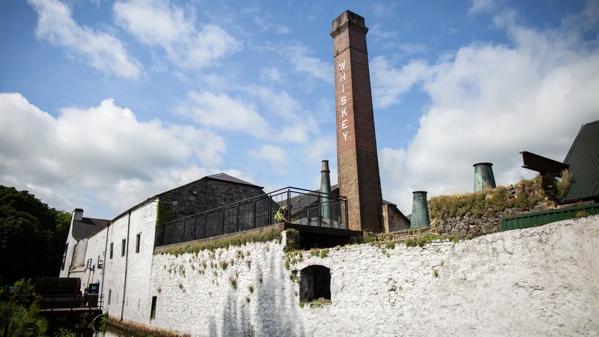 kilbeggan whiskey heritage distillery view